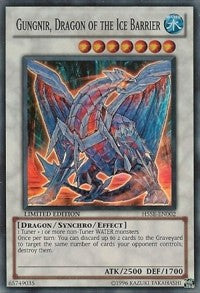 Gungnir, Dragon of the Ice Barrier [H5SE-EN002] Super Rare | Shuffle n Cut Hobbies & Games