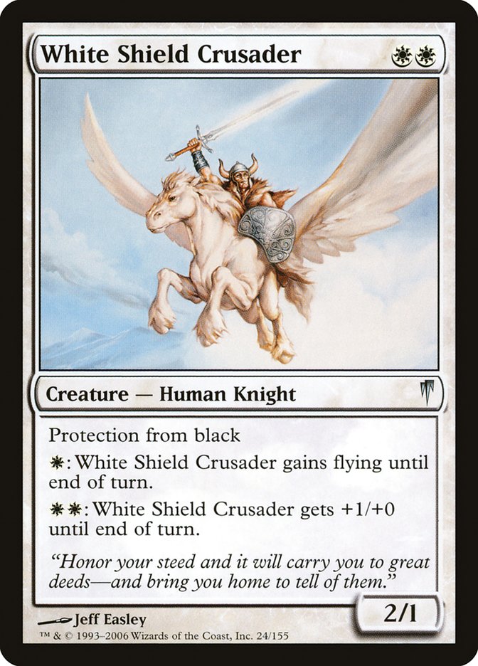 White Shield Crusader [Coldsnap] | Shuffle n Cut Hobbies & Games