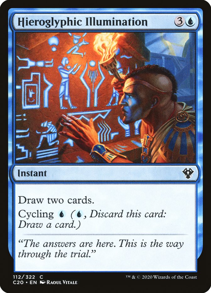 Hieroglyphic Illumination [Commander 2020] | Shuffle n Cut Hobbies & Games