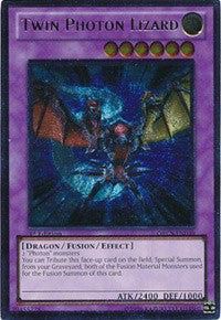 Twin Photon Lizard (UTR) [ORCS-EN039] Ultimate Rare | Shuffle n Cut Hobbies & Games