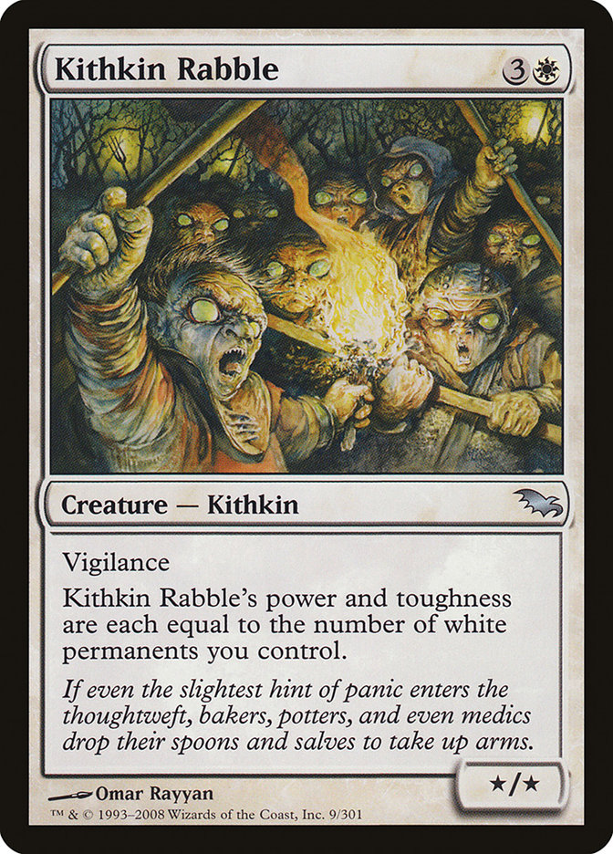 Kithkin Rabble [Shadowmoor] | Shuffle n Cut Hobbies & Games