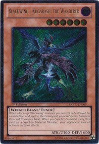 Blackwing - Kogarashi the Wanderer (UTR) [EXVC-EN009] Ultimate Rare | Shuffle n Cut Hobbies & Games