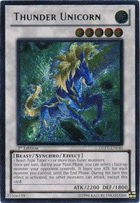 Thunder Unicorn (UTR) [DREV-EN040] Ultimate Rare | Shuffle n Cut Hobbies & Games