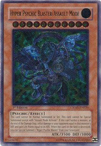 Hyper Psychic Blaster/Assault Mode (UTR) [CRMS-EN020] Ultimate Rare | Shuffle n Cut Hobbies & Games