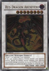 Red Dragon Archfiend (UTR) [TDGS-EN041] Ultimate Rare | Shuffle n Cut Hobbies & Games