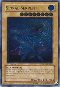 Spiral Serpent (UTR) [STON-EN003] Ultimate Rare | Shuffle n Cut Hobbies & Games