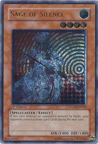Sage of Silence (UTR) [STON-EN015] Ultimate Rare | Shuffle n Cut Hobbies & Games