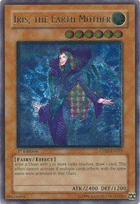 Iris, the Earth Mother (UTR) [CDIP-EN025] Ultimate Rare | Shuffle n Cut Hobbies & Games
