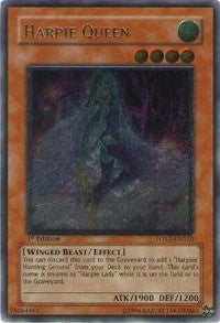 Harpie Queen (UTR) [FOTB-EN020] Ultimate Rare | Shuffle n Cut Hobbies & Games