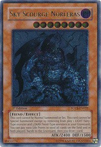 Sky Scourge Norleras (UTR) [FOTB-EN022] Ultimate Rare | Shuffle n Cut Hobbies & Games