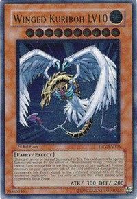 Winged Kuriboh LV10 (UTR) [CRV-EN005] Ultimate Rare | Shuffle n Cut Hobbies & Games