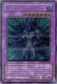 Elemental Hero Aqua Neos (UTR) [POTD-EN031] Ultimate Rare | Shuffle n Cut Hobbies & Games