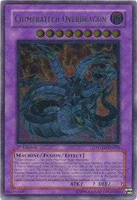 Chimeratech Overdragon (UTR) [POTD-EN034] Ultimate Rare | Shuffle n Cut Hobbies & Games