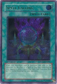 Spell Calling (UTR) [POTD-EN039] Ultimate Rare | Shuffle n Cut Hobbies & Games