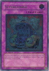 Supercharge (UTR) [POTD-EN056] Ultimate Rare | Shuffle n Cut Hobbies & Games