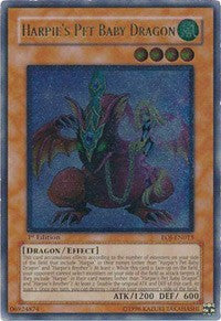 Harpie's Pet Baby Dragon (UTR) [EOJ-EN013] Ultimate Rare | Shuffle n Cut Hobbies & Games