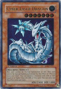 Cyber Laser Dragon (UTR) [SOI-EN007] Ultimate Rare | Shuffle n Cut Hobbies & Games