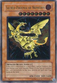 Sacred Phoenix of Nephthys (UTR) [FET-EN005] Ultimate Rare | Shuffle n Cut Hobbies & Games