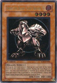 Horus The Black Flame Dragon LV4 (UTR) [SOD-EN006] Ultimate Rare | Shuffle n Cut Hobbies & Games