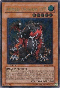 Armed Dragon LV5 (UTR) [SOD-EN014] Ultimate Rare | Shuffle n Cut Hobbies & Games