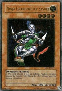 Ninja Grandmaster Sasuke (UTR) [SOD-EN019] Ultimate Rare | Shuffle n Cut Hobbies & Games
