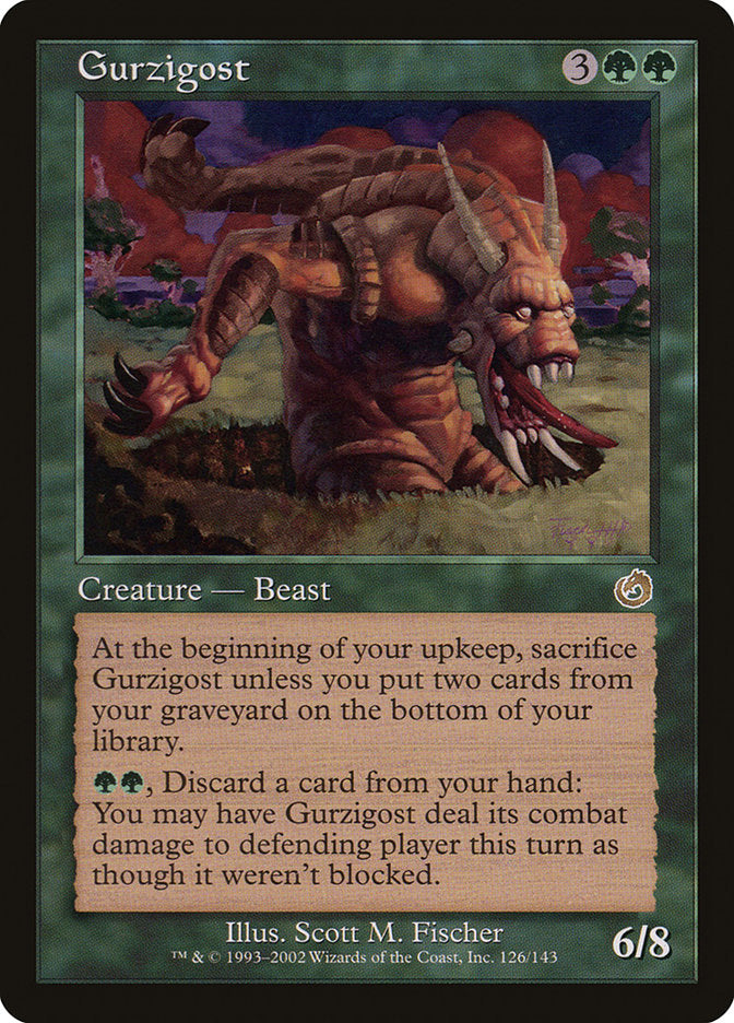 Gurzigost [Torment] | Shuffle n Cut Hobbies & Games