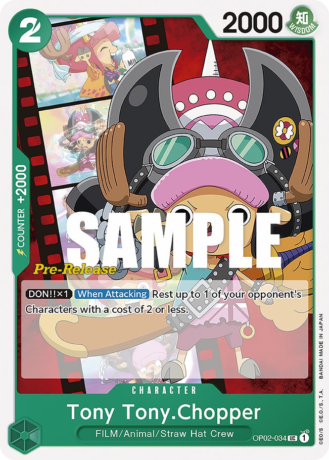 Tony Tony.Chopper [Paramount War Pre-Release Cards] | Shuffle n Cut Hobbies & Games