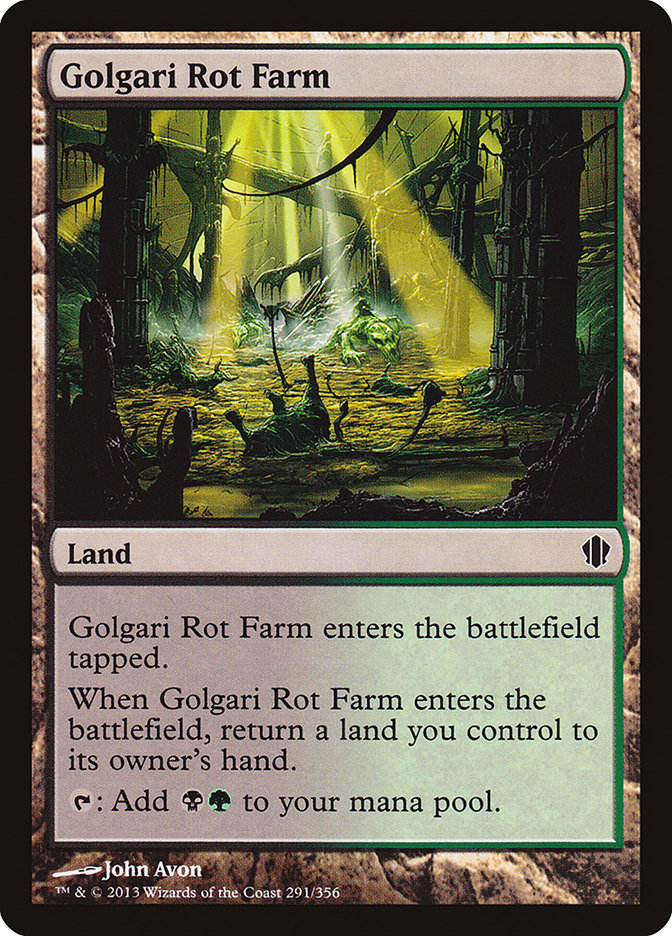 Golgari Rot Farm [Commander 2013] | Shuffle n Cut Hobbies & Games
