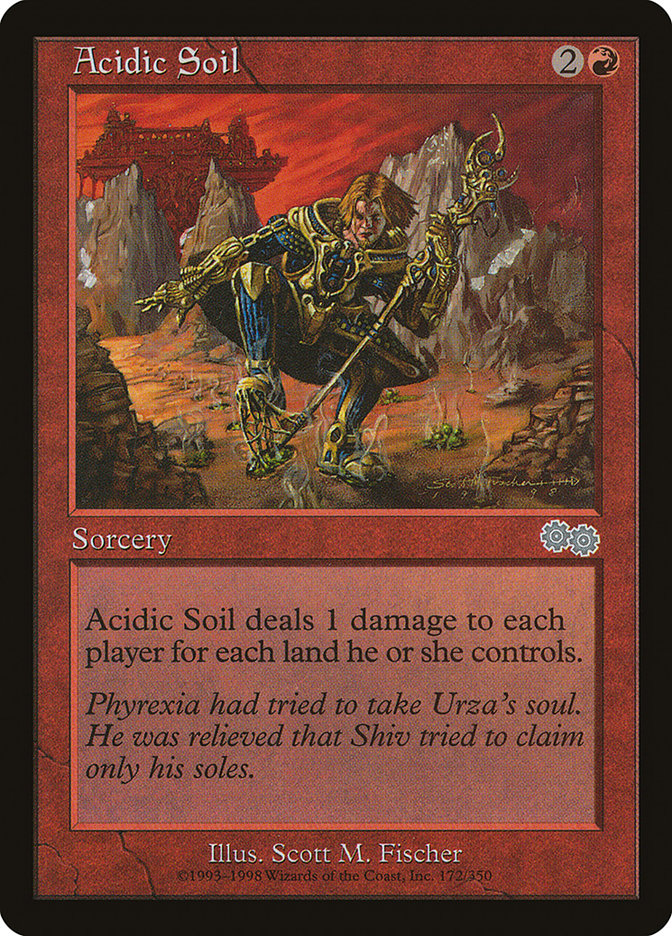 Acidic Soil [Urza's Saga] | Shuffle n Cut Hobbies & Games