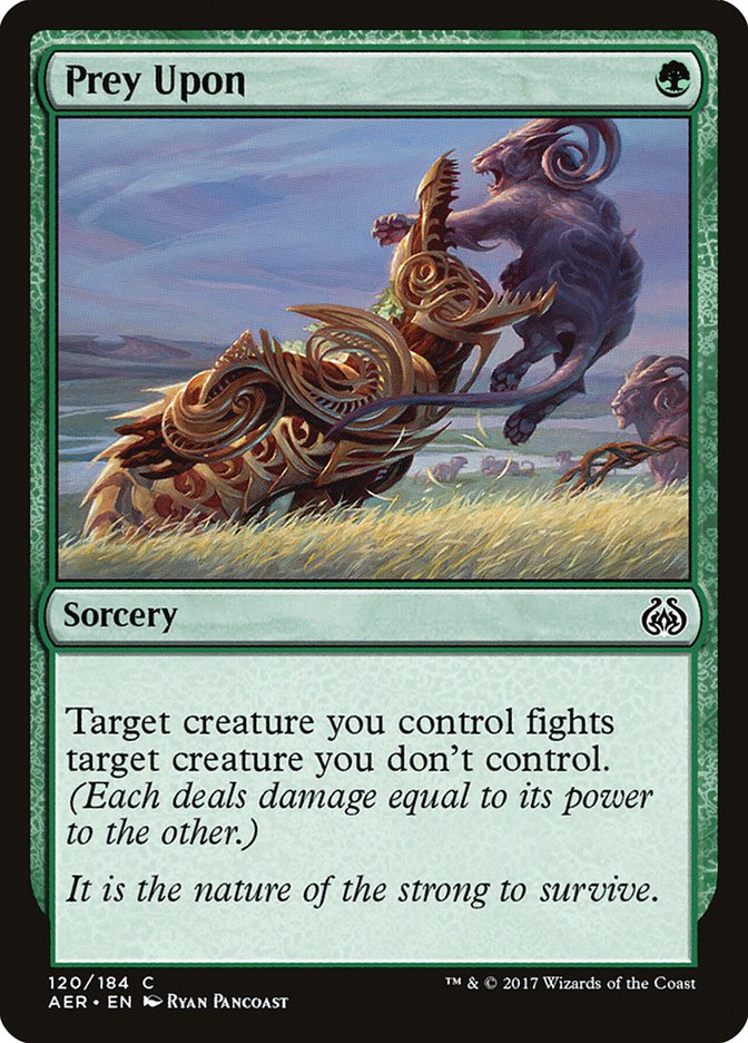 Prey Upon [Aether Revolt] | Shuffle n Cut Hobbies & Games
