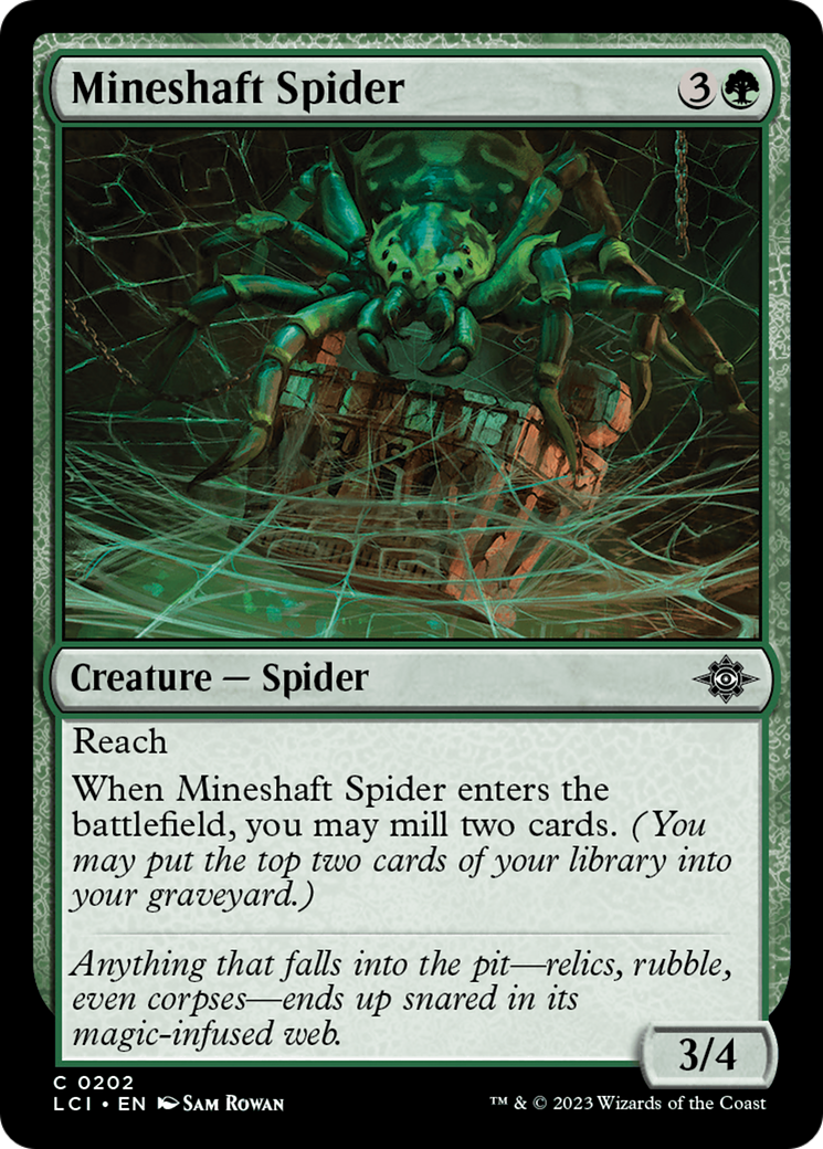 Mineshaft Spider [The Lost Caverns of Ixalan] | Shuffle n Cut Hobbies & Games