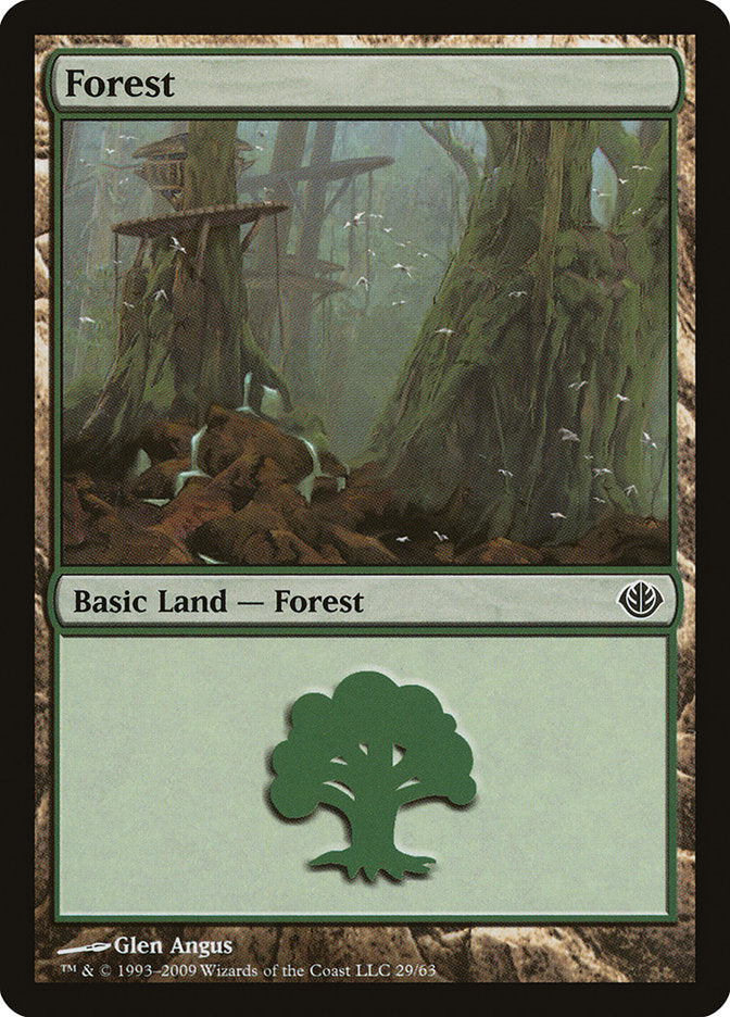 Forest (29) [Duel Decks: Garruk vs. Liliana] | Shuffle n Cut Hobbies & Games