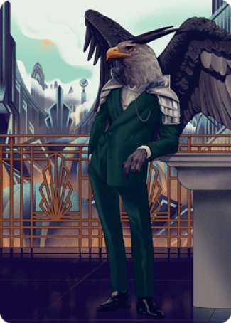Falco Spara, Pactweaver 2 Art Card [Streets of New Capenna Art Series] | Shuffle n Cut Hobbies & Games