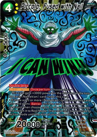 Piccolo, Fused with Nail (SPR) [TB3-053_SPR] | Shuffle n Cut Hobbies & Games