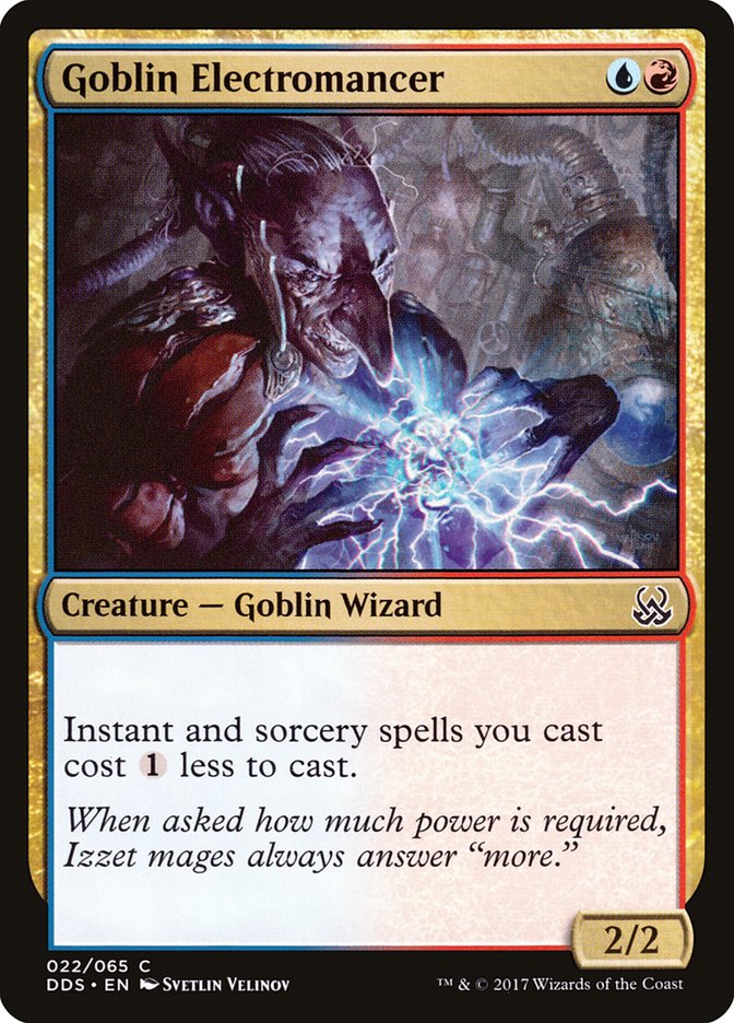 Goblin Electromancer [Duel Decks: Mind vs. Might] | Shuffle n Cut Hobbies & Games