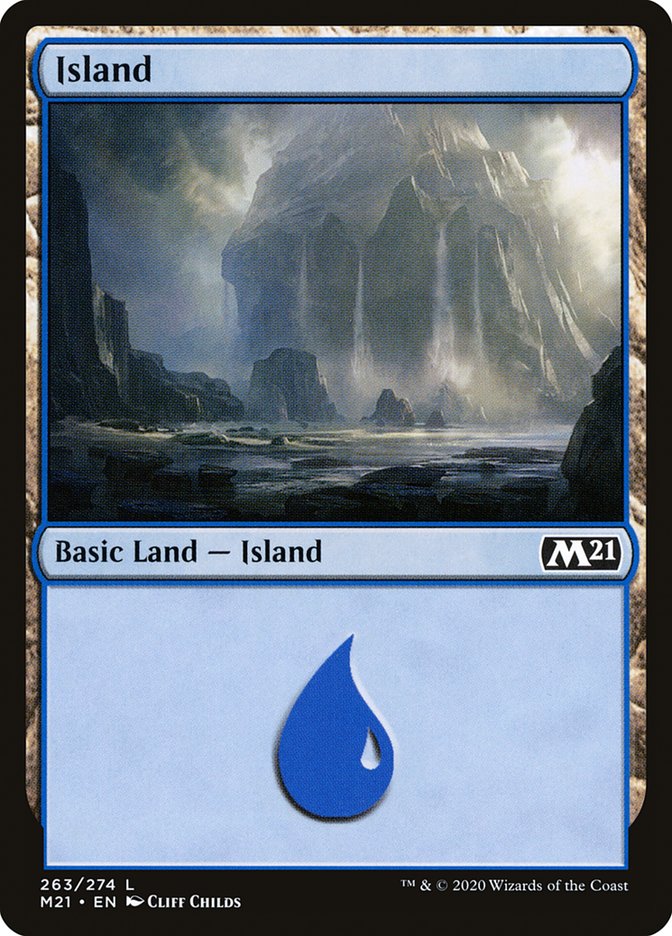 Island (263) [Core Set 2021] | Shuffle n Cut Hobbies & Games
