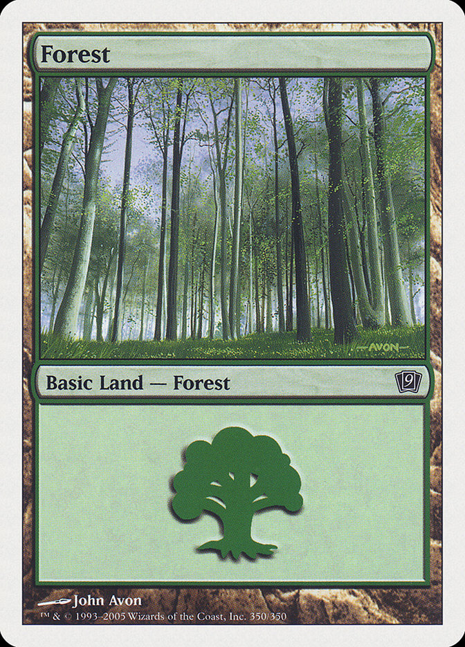 Forest (350) [Ninth Edition] | Shuffle n Cut Hobbies & Games
