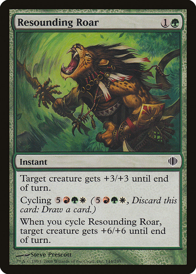 Resounding Roar [Shards of Alara] | Shuffle n Cut Hobbies & Games
