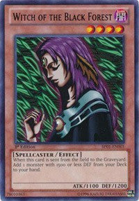 Witch of the Black Forest [BP01-EN001] Rare | Shuffle n Cut Hobbies & Games