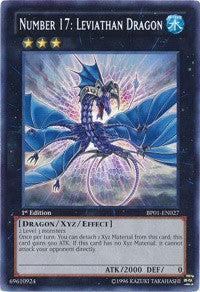 Number 17: Leviathan Dragon [BP01-EN027] Rare | Shuffle n Cut Hobbies & Games