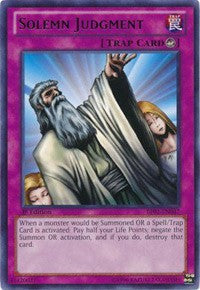 Solemn Judgment [BP01-EN047] Rare | Shuffle n Cut Hobbies & Games