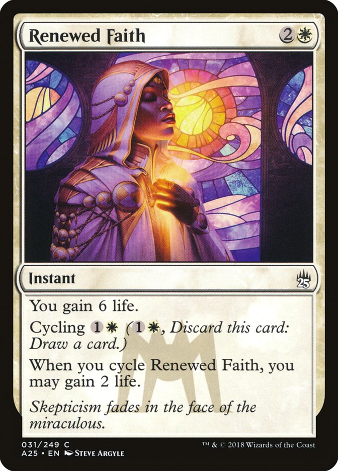 Renewed Faith [Masters 25] | Shuffle n Cut Hobbies & Games
