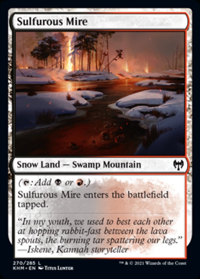 Sulfurous Mire [Kaldheim] | Shuffle n Cut Hobbies & Games