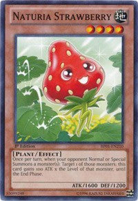 Naturia Strawberry [BP01-EN210] Common | Shuffle n Cut Hobbies & Games