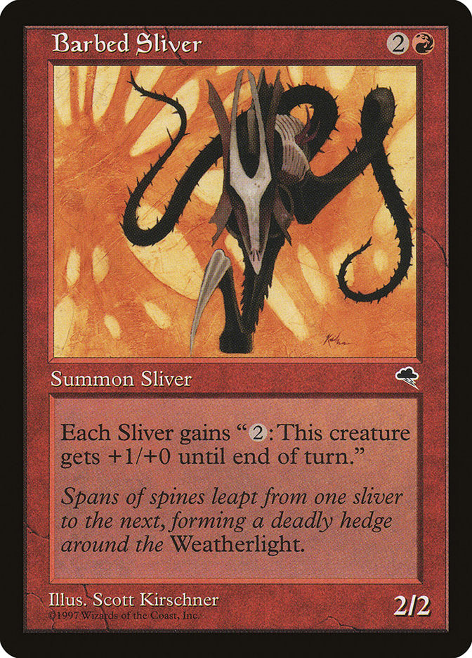 Barbed Sliver [Tempest] | Shuffle n Cut Hobbies & Games