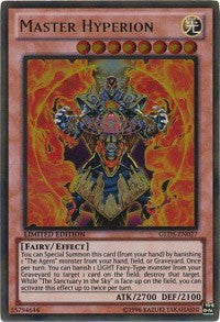 Master Hyperion [GLD5-EN027] Gold Rare | Shuffle n Cut Hobbies & Games