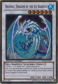 Brionac, Dragon of the Ice Barrier [GLD5-EN031] Gold Rare | Shuffle n Cut Hobbies & Games