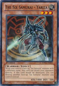 The Six Samurai - Yariza [SDWA-EN003] Common | Shuffle n Cut Hobbies & Games