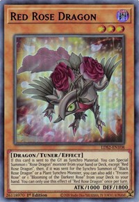 Red Rose Dragon (Purple) [LDS2-EN108] Ultra Rare | Shuffle n Cut Hobbies & Games