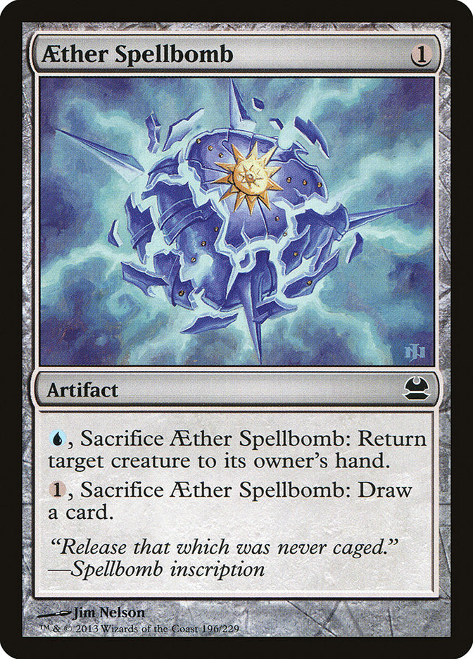 Aether Spellbomb [Modern Masters] | Shuffle n Cut Hobbies & Games